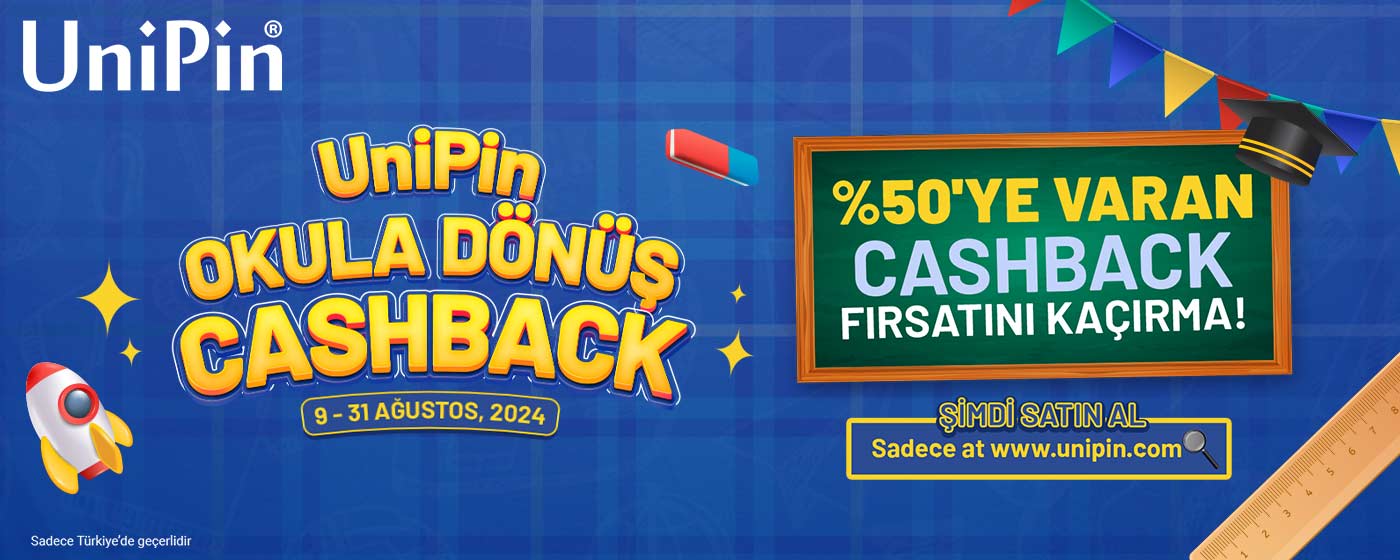 UniPin Back-to-School Cashback 🎒🌟